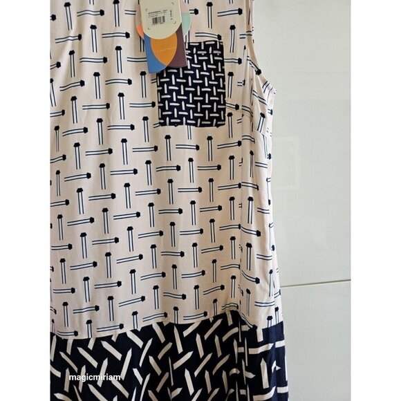 BNWT Ted Baker London Mural Drop Waist Dress - Picture 4 of 11